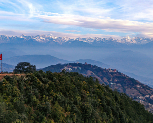 Nagarkot viste Himalayane