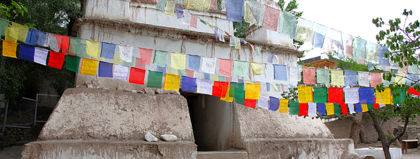 Alchi gompa & chorten